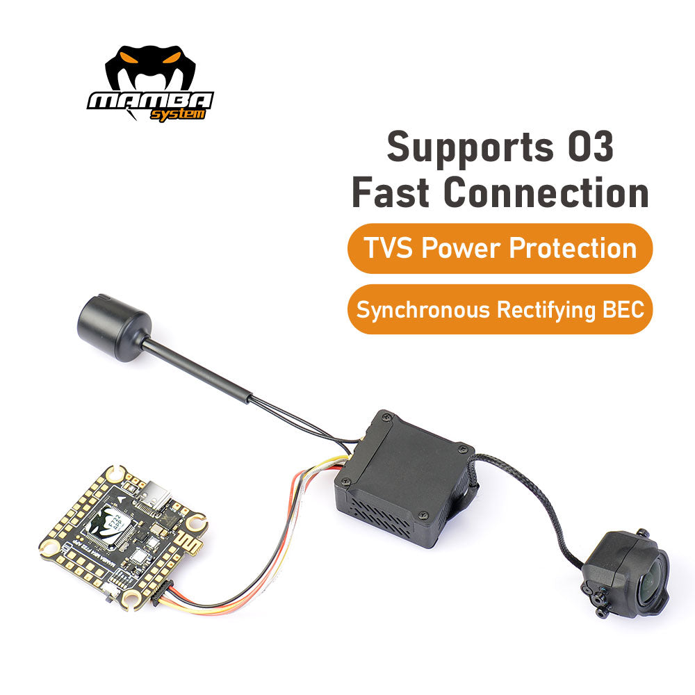 Полётный контроллер Diatone / Mamba MAMBA MK4 F722 45A/F55A/F65A_128K 3-6S Flight Controller Stack 30mm/M3 для FPV дрона