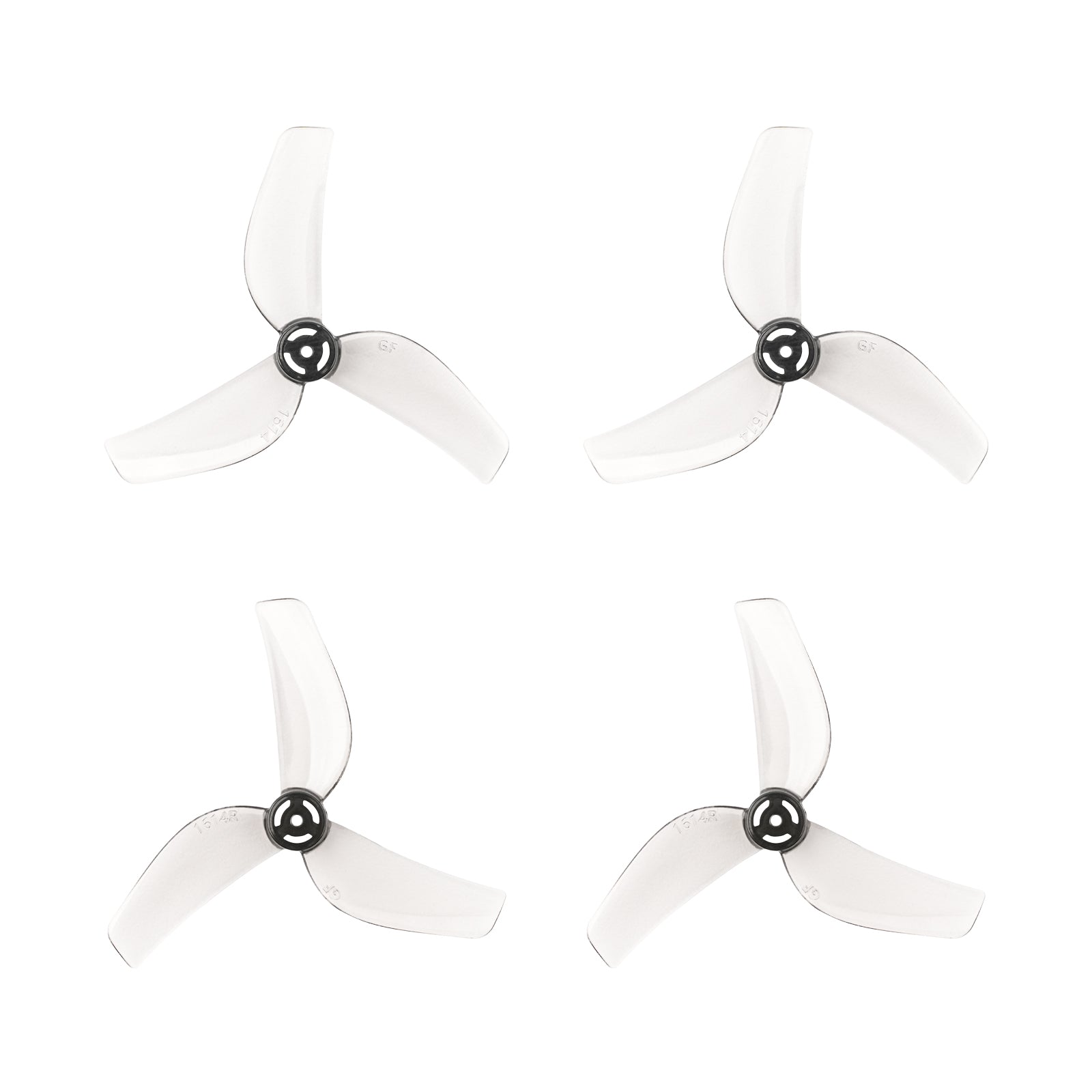 Gemfan 1614 3-Blade Propellers (1.0mm Shaft)