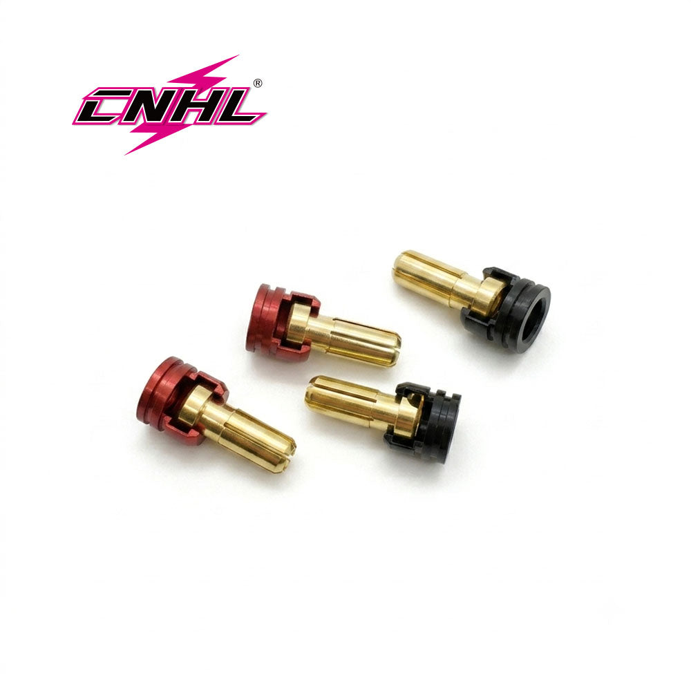 Аксессуар CNHL 2 Pairs 5mm Heatsink Bullet Plug Grips with Bullet Connectors for 2S Hardcase LiPo Batteries