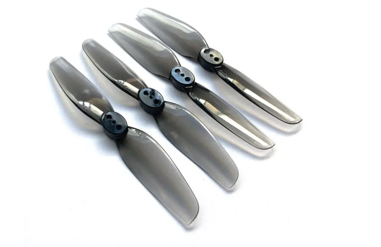 Пропеллеры Diatone / Mamba HQprop 2-Blades Durable Propellers T3X2 Grey （2CW+2CCW)-Poly Carbonate — T3X2 5PCS для FPV дрона