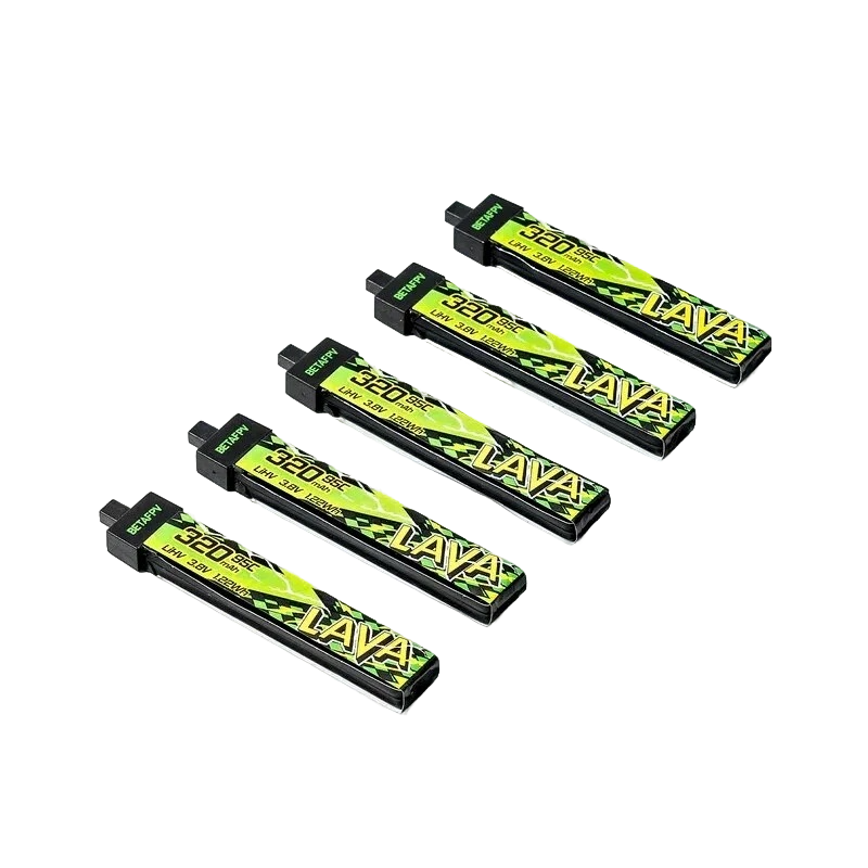 Комплект аккумуляторов betafpv Lava 320mAh 1S 5шт