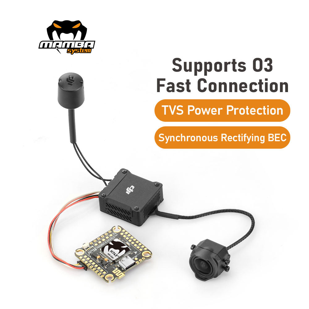 Полётный контроллер Diatone / Mamba MAMBA MK4 H743 V2 55A/65A 128K AM32 Flight Control Stack 30mm/M3 для FPV дрона